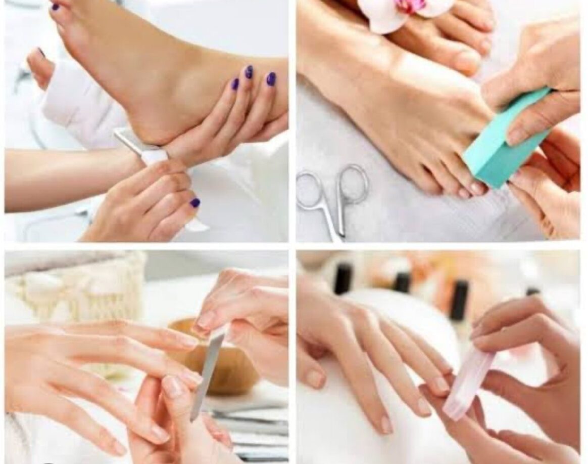nail treatment at soka bali relaxing